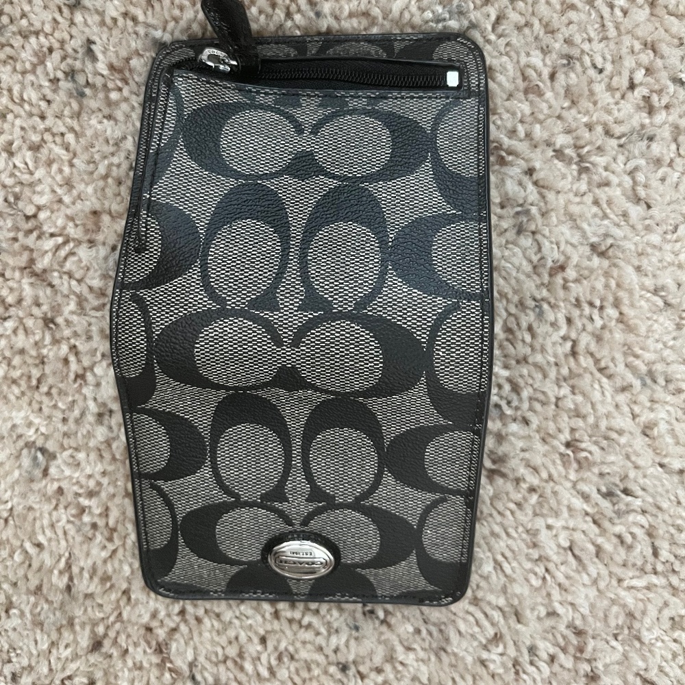 Coach Black Wallet